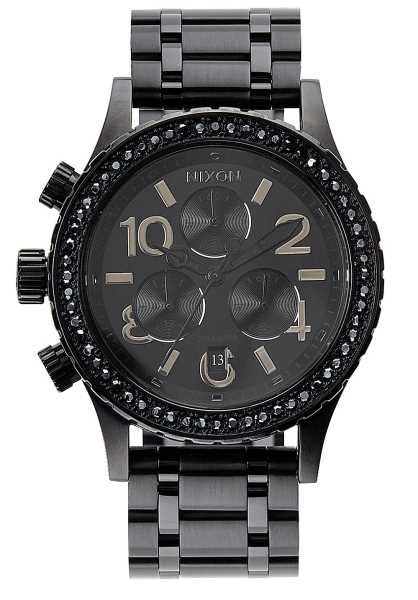 Nixon 38-20 Chrono - Nero Donna Moda Orologi (N2273)